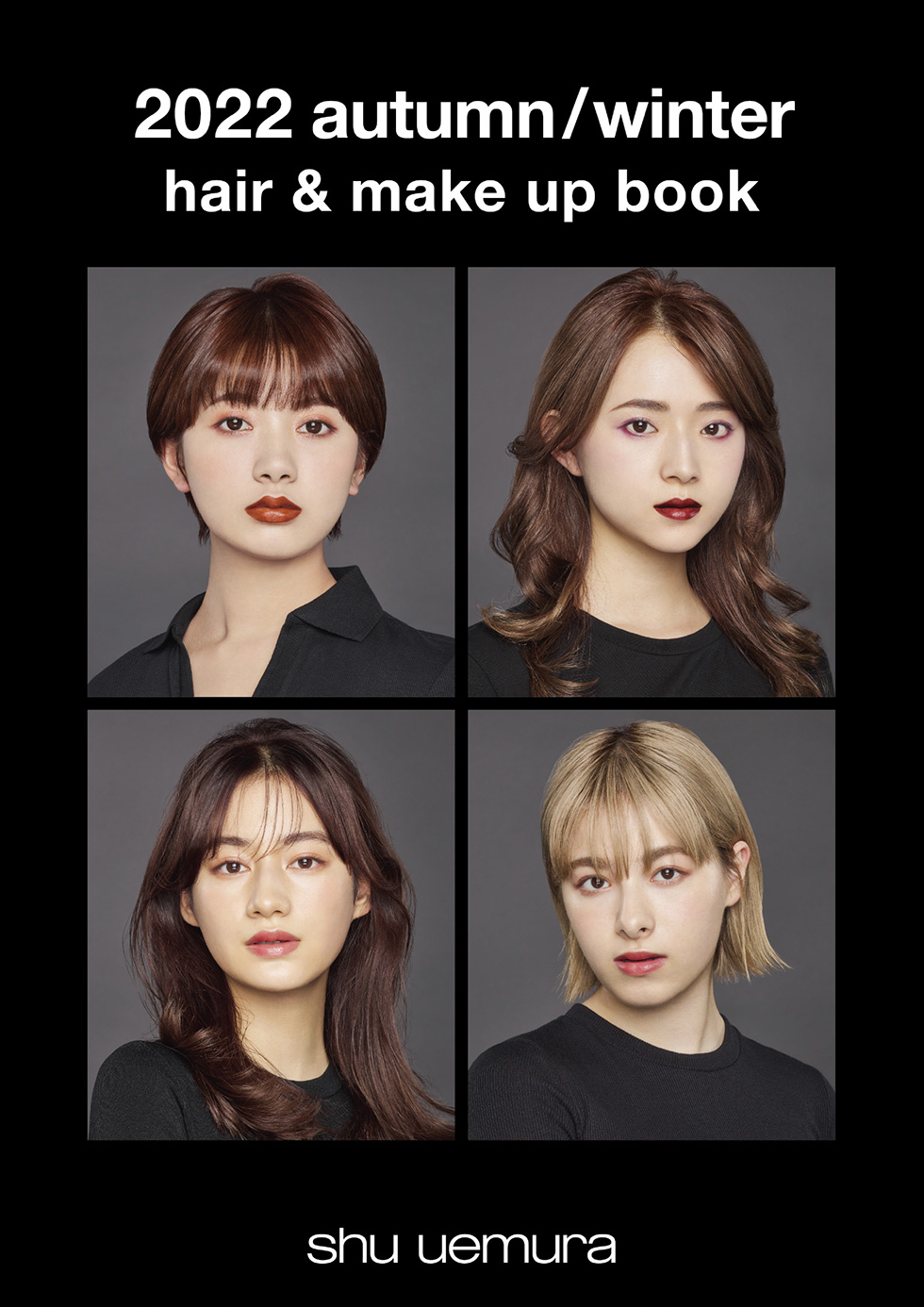 2022 autumn/winter hair & make up book